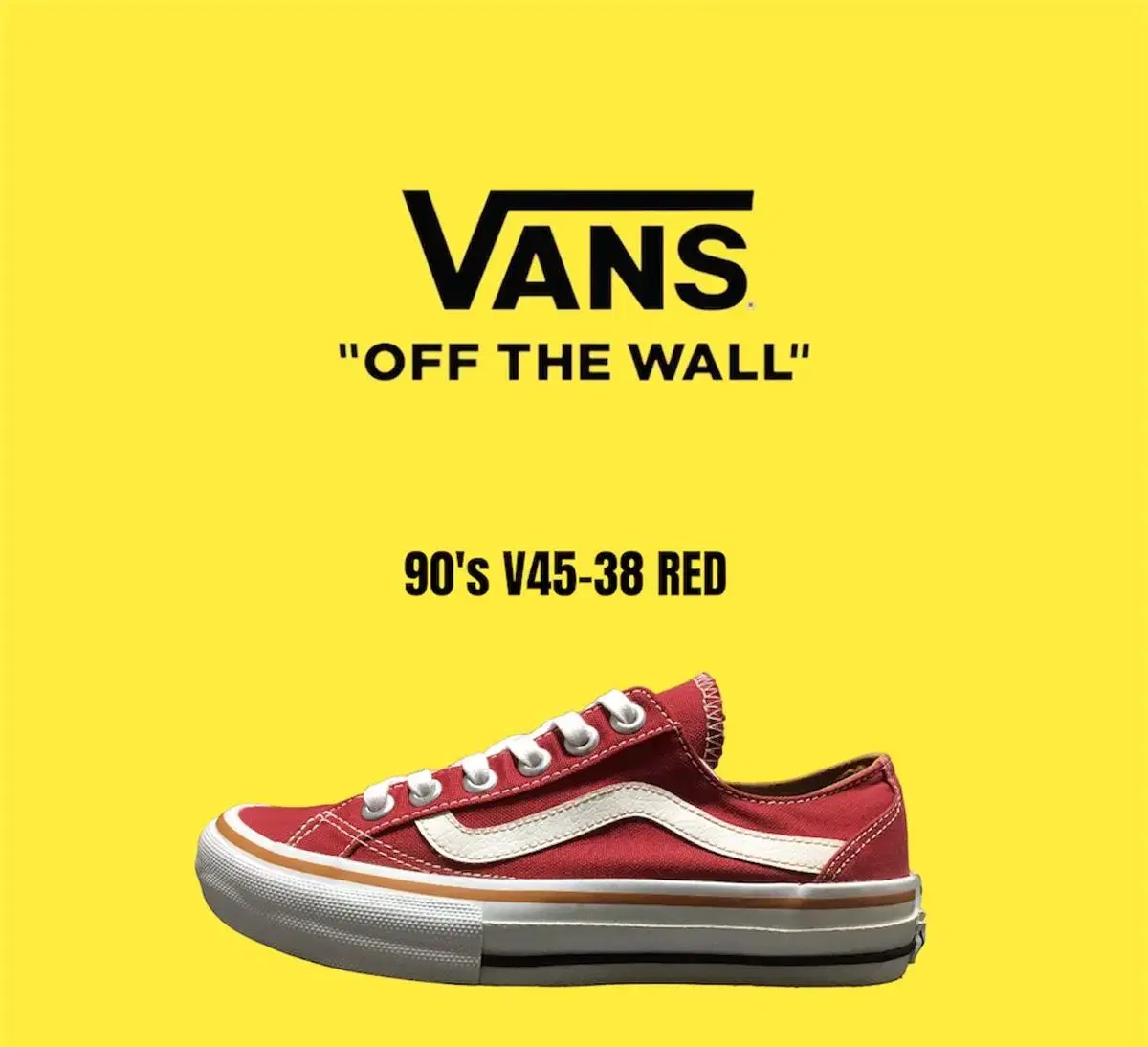 240mm V45 38 RED Vans
